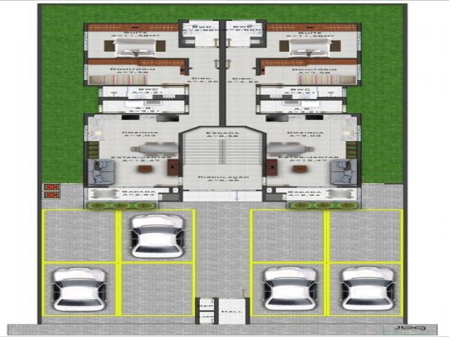 #168 - Apartamento para Venda em Tijucas - SC - 3