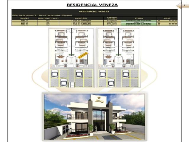 #170 - Apartamento para Venda em Tijucas - SC - 2